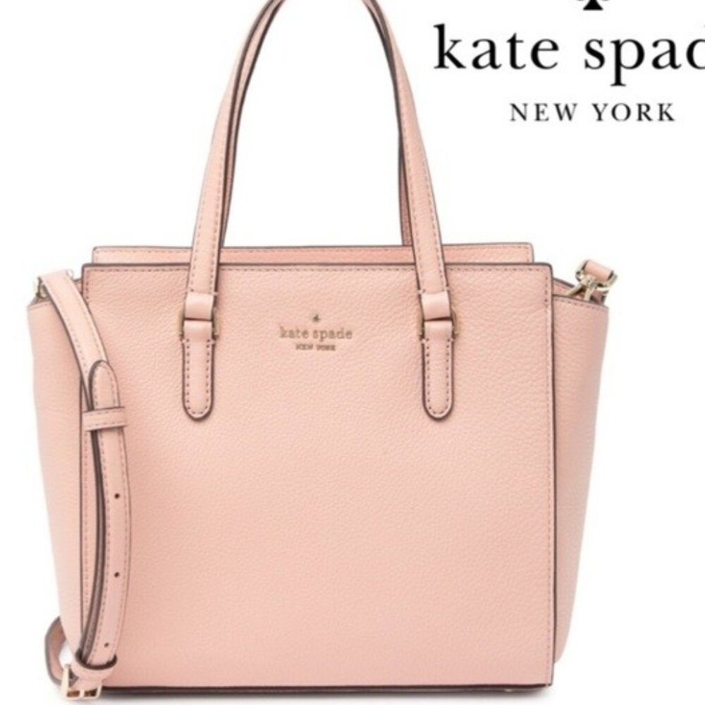 Euc Kate Spade NY Cedar Street Medium Pink Leather Shoulder Bag Purse